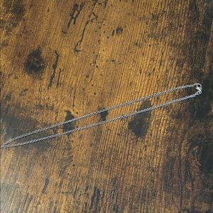 James Avery 14” Sterling Silver Medium Cable Chain Necklace